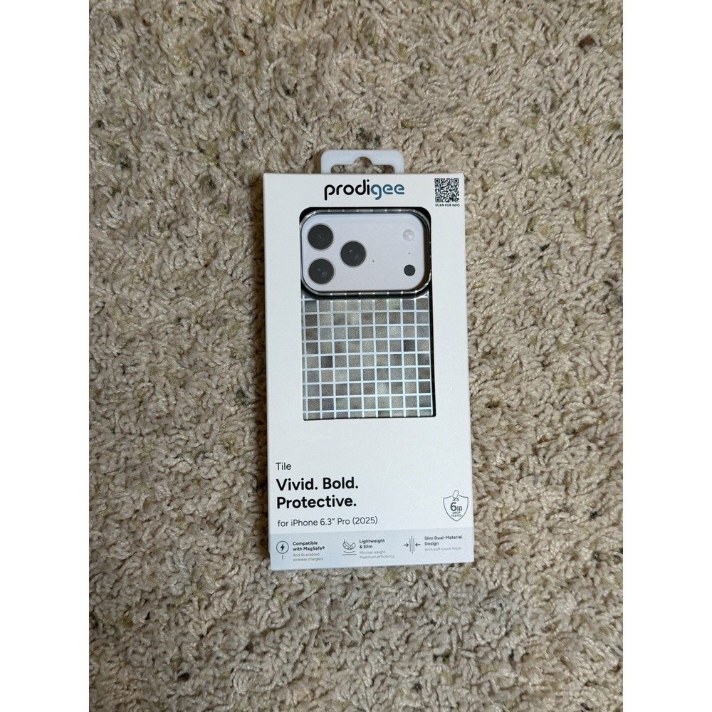 prodigee‎ case Tile iPhone 17 Pro 6.3" MagSafe
